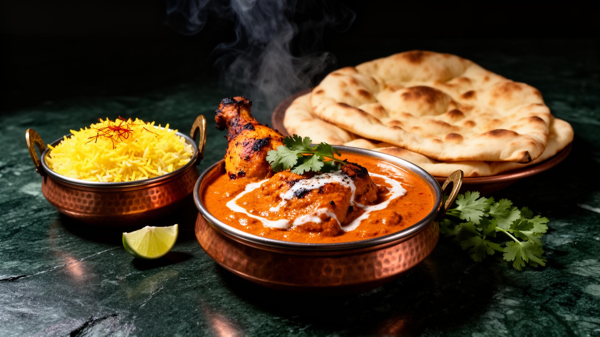 Authentic halal Indian curry, tandoori chicken and naan at Bangla Kitchen Japan